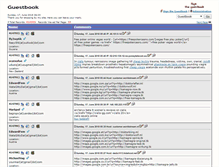 Tablet Screenshot of guestbook.fininsors.com